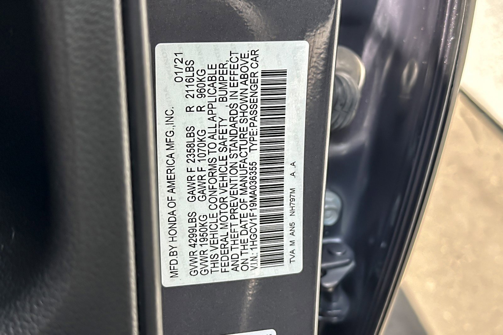 Used 2021 Honda Accord LX image 26