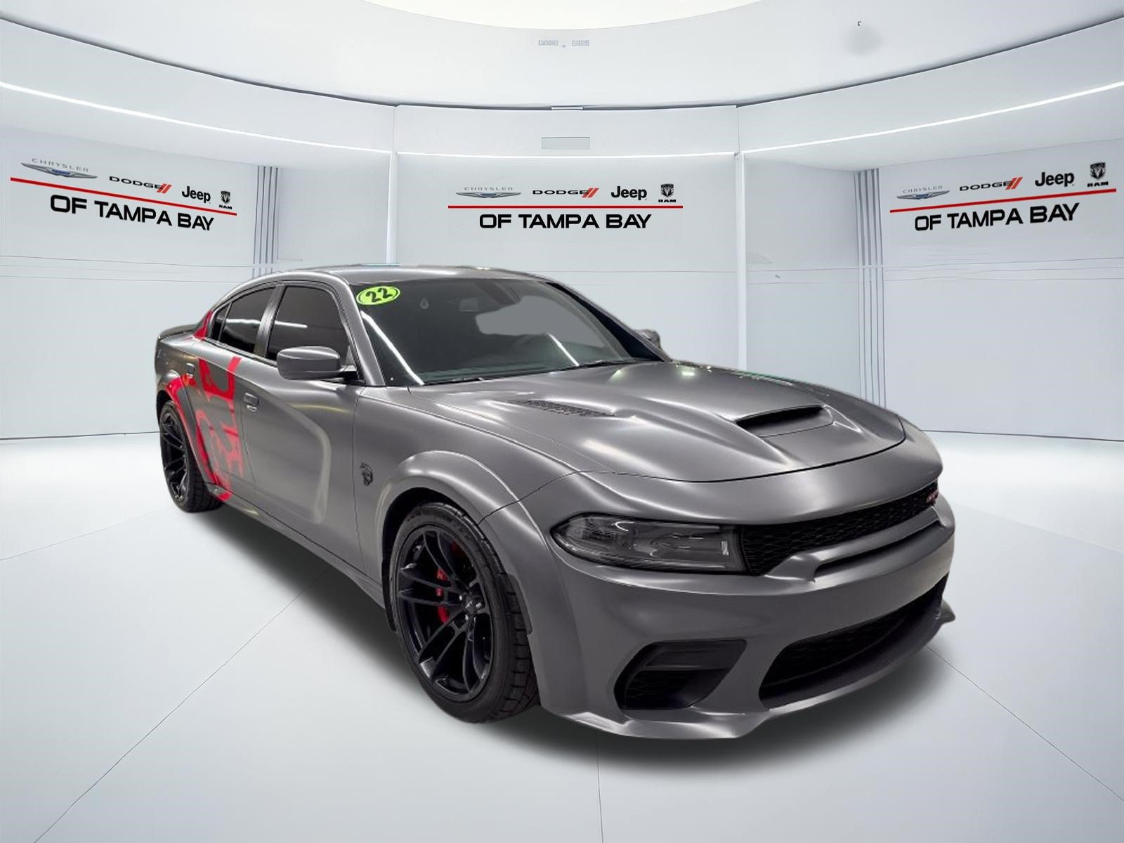 Used 2022 Dodge Charger SRT Hellcat w/ Harman/Kardon Audio Group RWD image 2