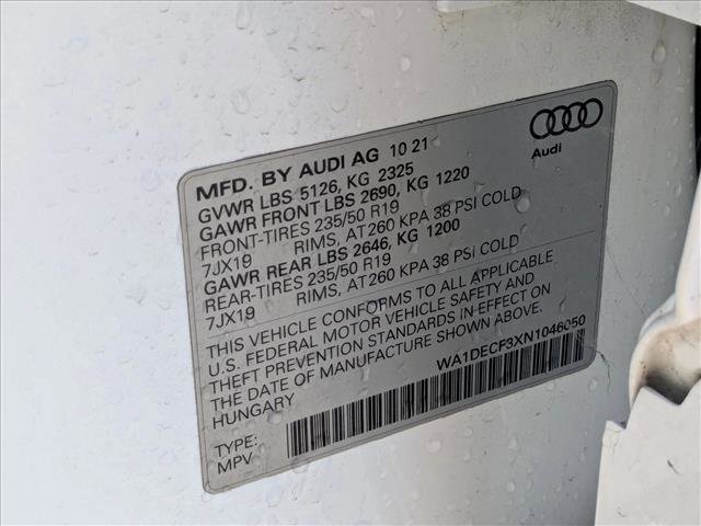 Used 2022 Audi Q3 2.0T Premium w/ Convenience Package image 25