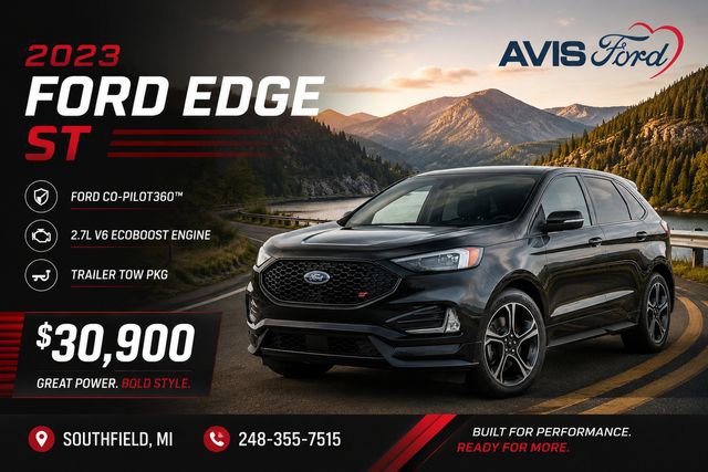 Used 2023 Ford Edge ST AWD/4WD image 1