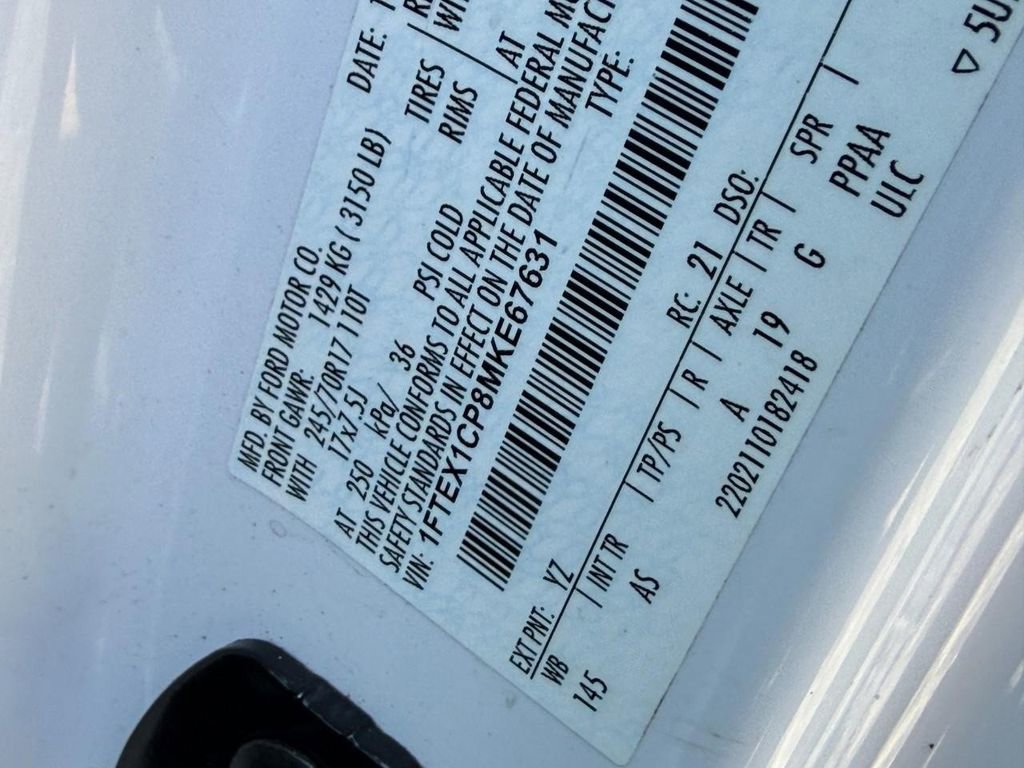 Used 2021 Ford F150 XL w/ XL Power Equipment Group RWD image 20