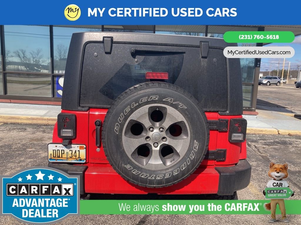 Used 2017 Jeep Wrangler Unlimited Sahara w/ Dual Top Group image 5