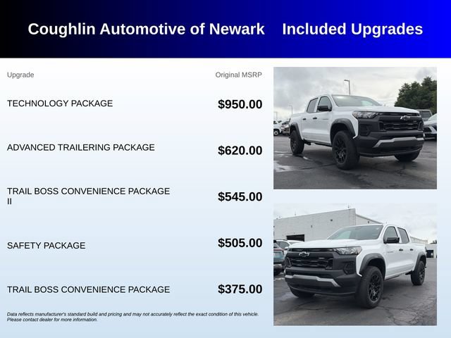 Used 2024 Chevrolet Colorado Trail Boss w/ Technology Package AWD/4WD image 3