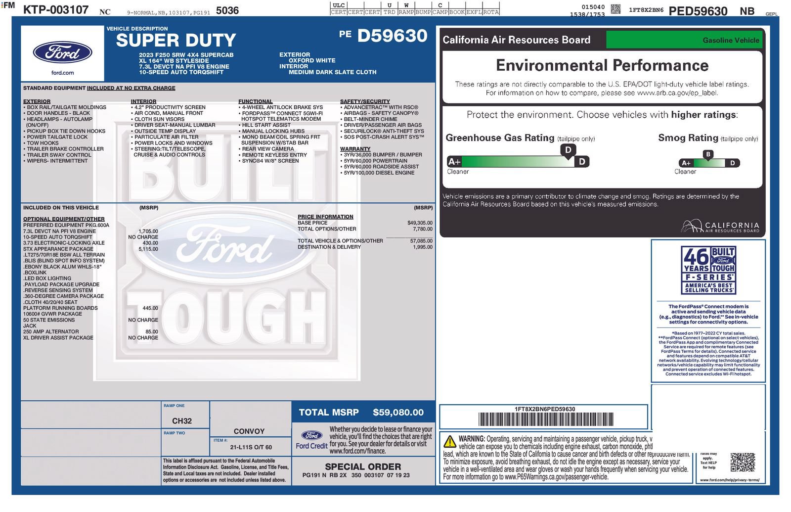 Used 2023 Ford F250 XL w/ STX Appearance Package AWD/4WD image 27
