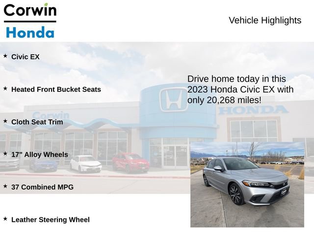 Used 2023 Honda Civic EX image 6