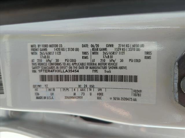 Used 2020 Ford Ranger XLT w/ FX4 Off-Road Package image 15