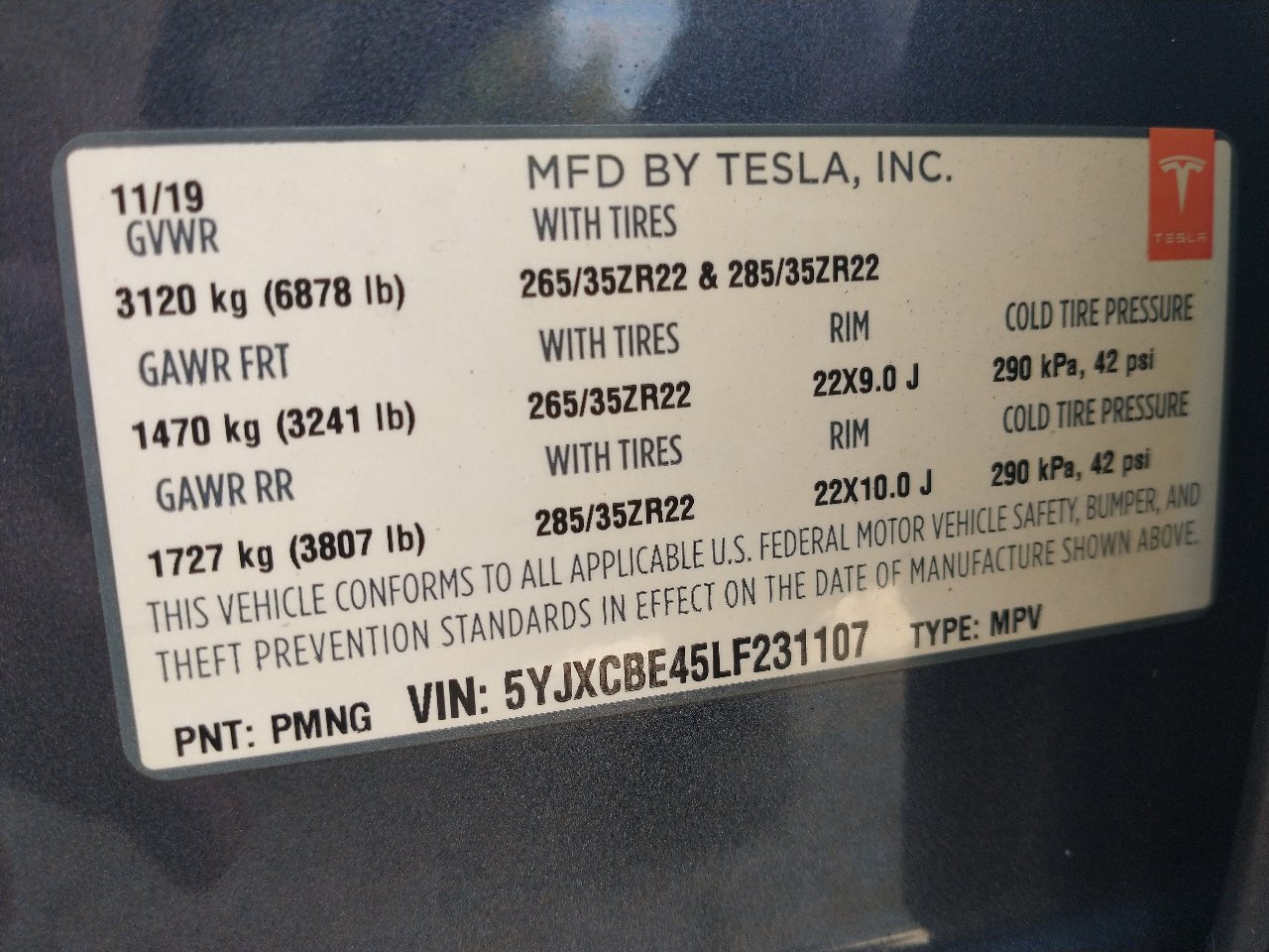 Used 2020 Tesla Model X Performance image 30
