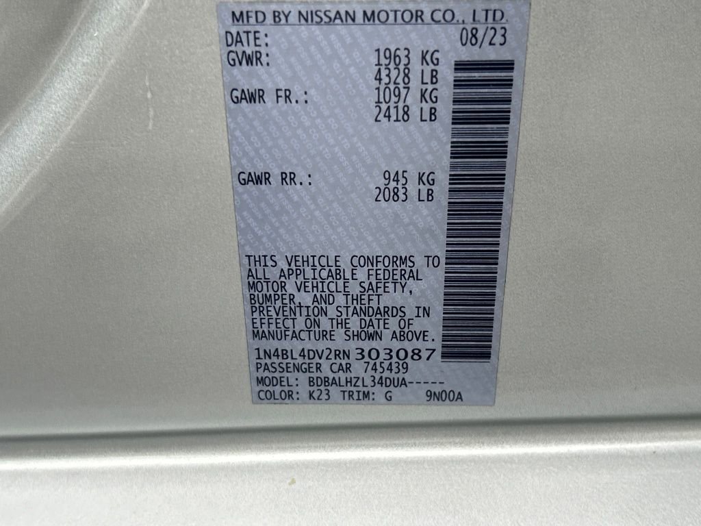 Used 2024 Nissan Altima 2.5 SV image 36