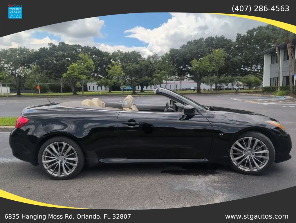 Used 2015 INFINITI Q60 Convertible w/ Premium Package RWD image 15