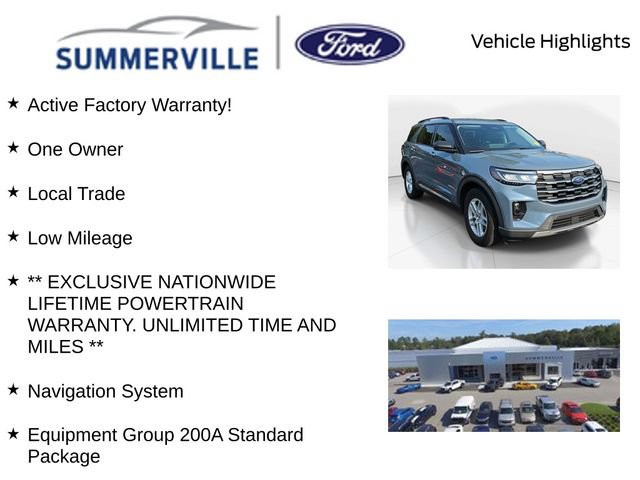 Certified 2025 Ford Explorer Active w/ Active Comfort Package RWD video 2