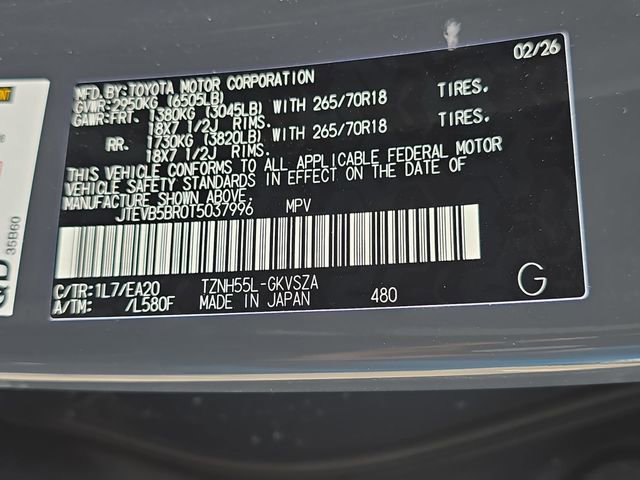 New 2026 Toyota 4Runner TRD Off-Road Premium image 36