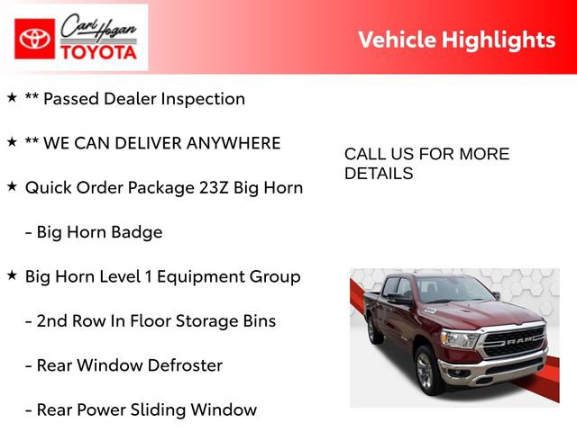 Used 2022 RAM 1500 Big Horn AWD/4WD image 5