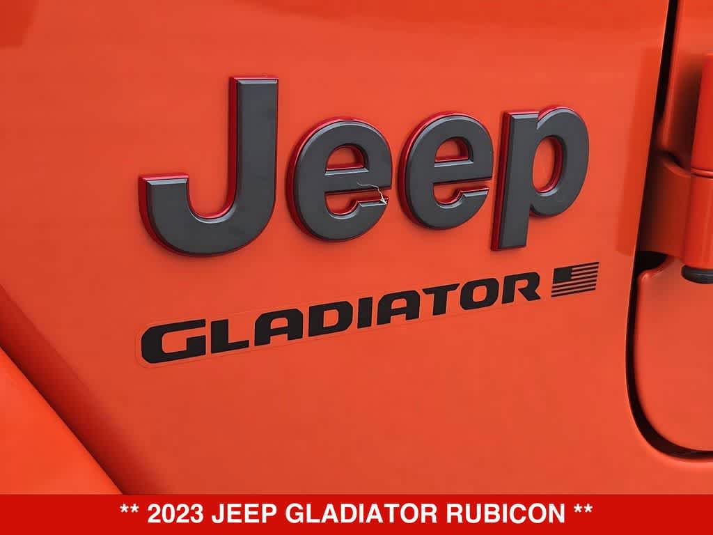 Used 2023 Jeep Gladiator Rubicon w/ LED Lighting Group AWD/4WD image 12