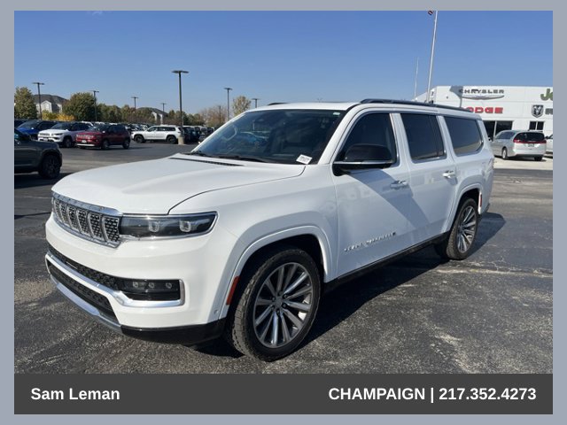 Used 2023 Jeep Grand Wagoneer L 4WD w/ Flexible Seating Group