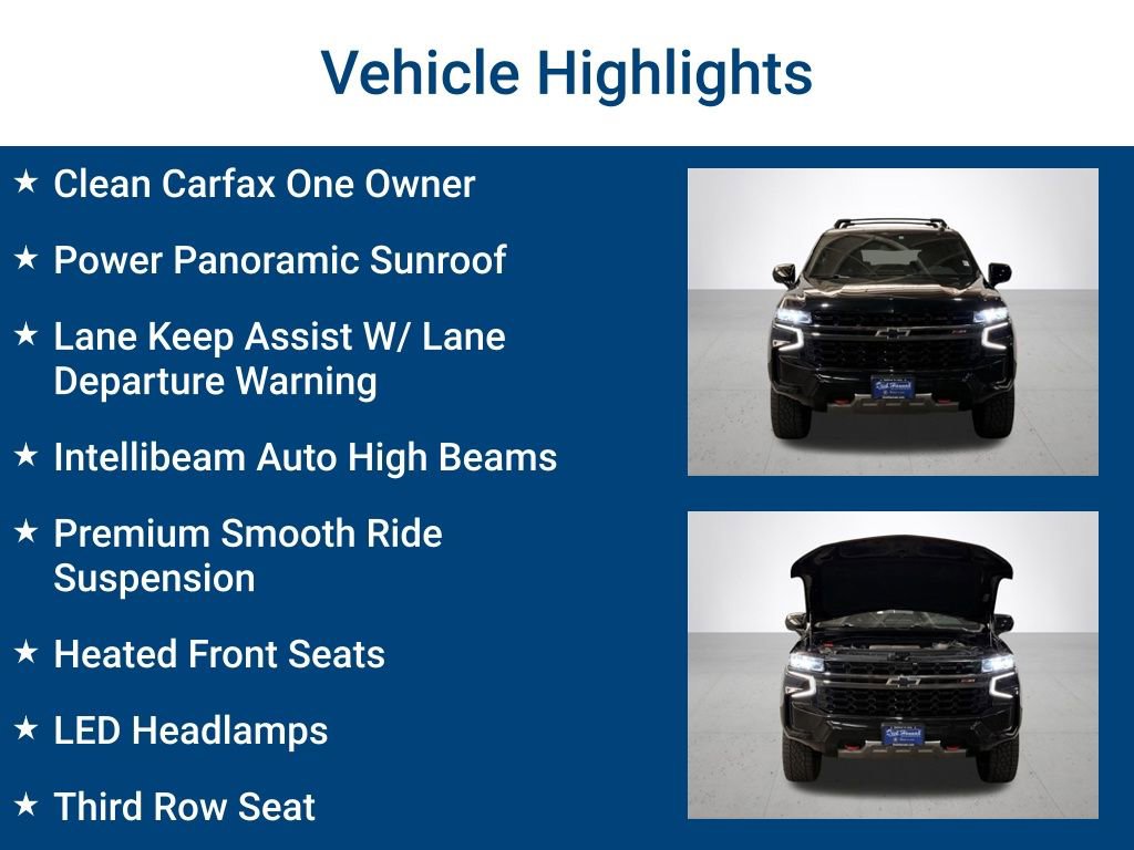 Used 2022 Chevrolet Tahoe Z71 AWD/4WD image 3