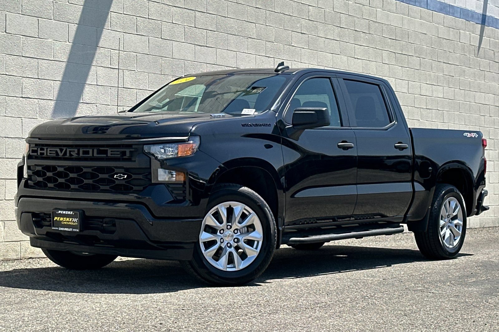 Certified 2024 Chevrolet Silverado 1500 Custom w/ LPO, Dark Essentials Package AWD/4WD image 8
