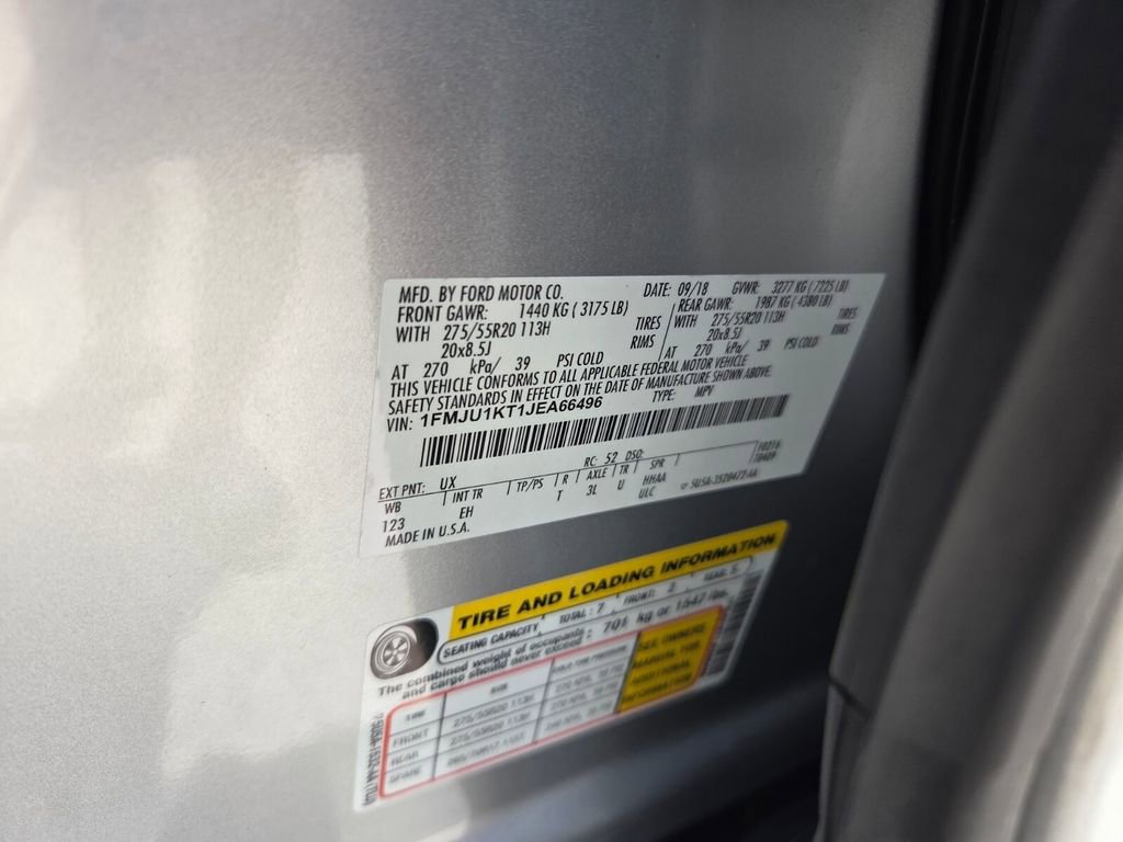 Used 2018 Ford Expedition Limited w/ Equipment Group 301A RWD image 21