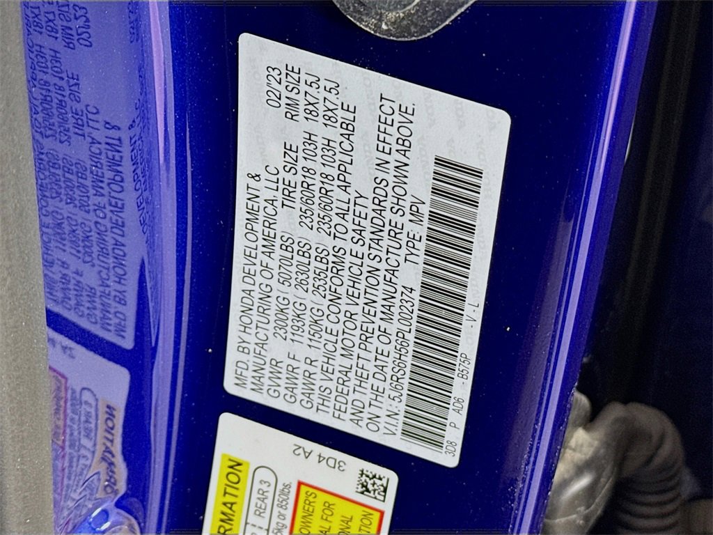 Certified 2023 Honda CR-V Sport image 32