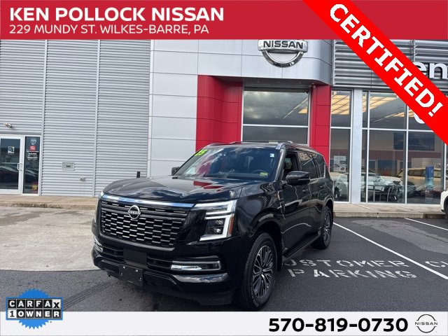 Certified 2025 Nissan Armada Platinum