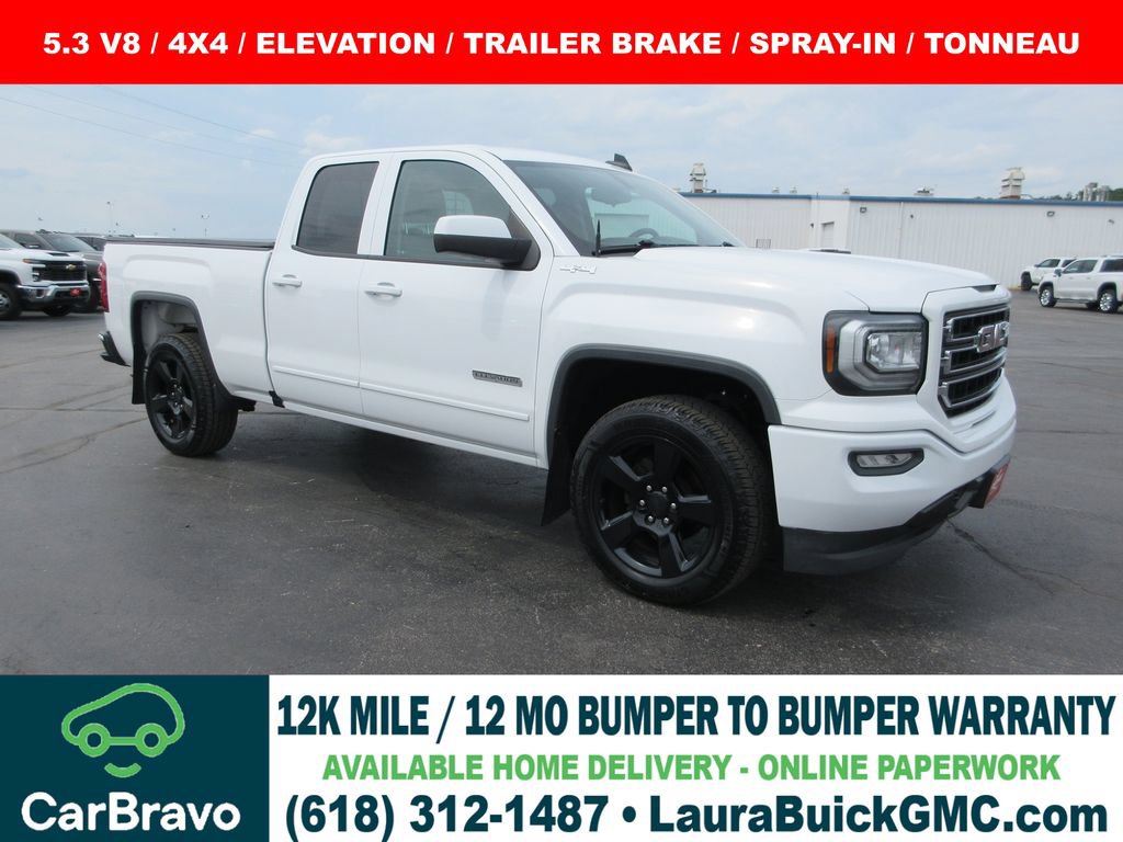 Certified 2017 GMC Sierra 1500 4x4 Double Cab w/ Elevation Edition