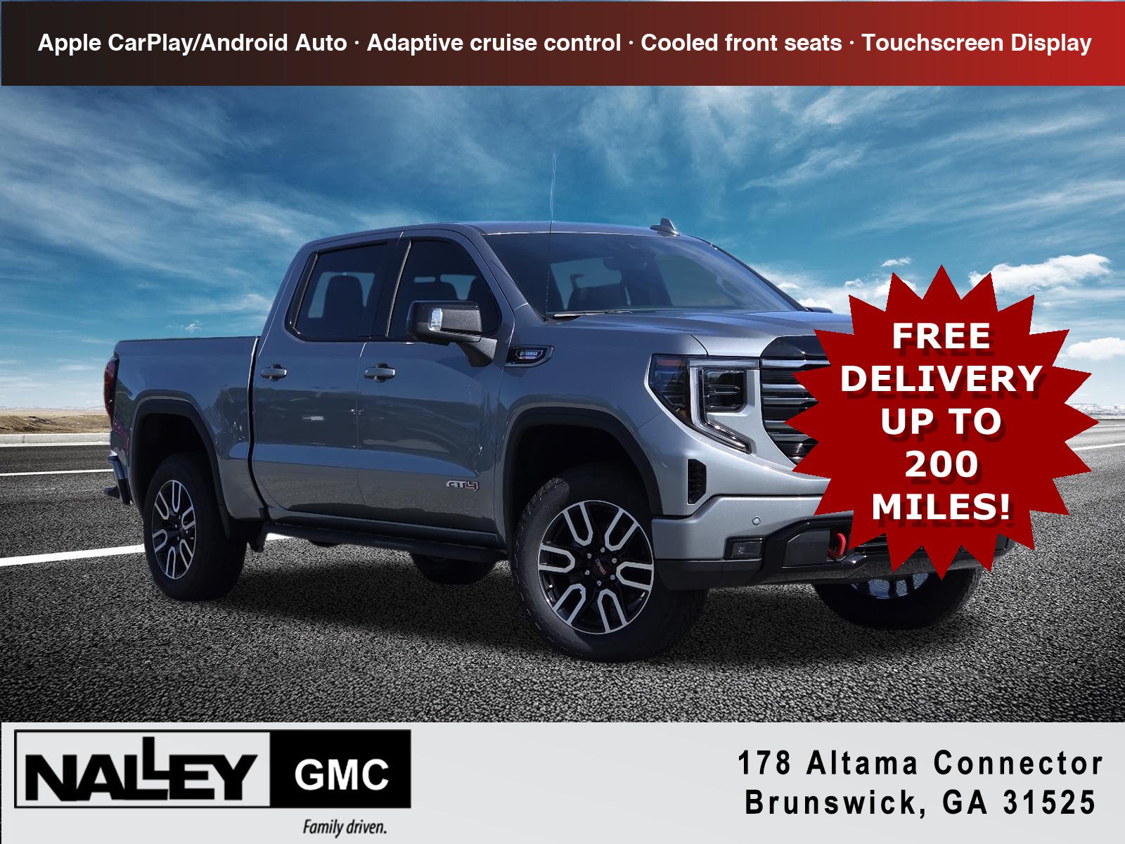 New 2026 GMC Sierra 1500 AT4 w/ AT4 Premium Package