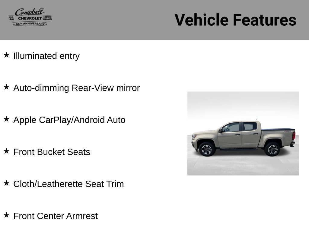 Used 2022 Chevrolet Colorado Z71 AWD/4WD image 16