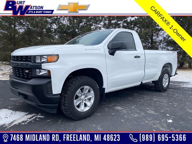 Used 2021 Chevrolet Silverado 1500 W/T w/ WT Value Package