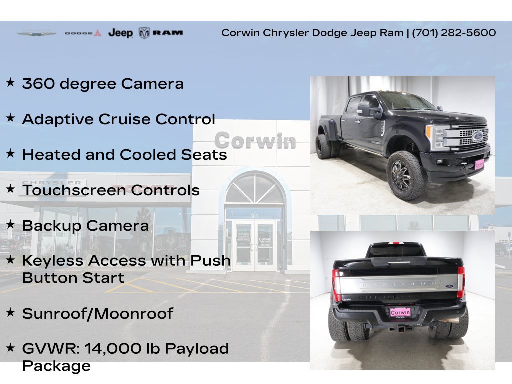 Used 2018 Ford F350 Platinum w/ Platinum Ultimate Package AWD/4WD image 8