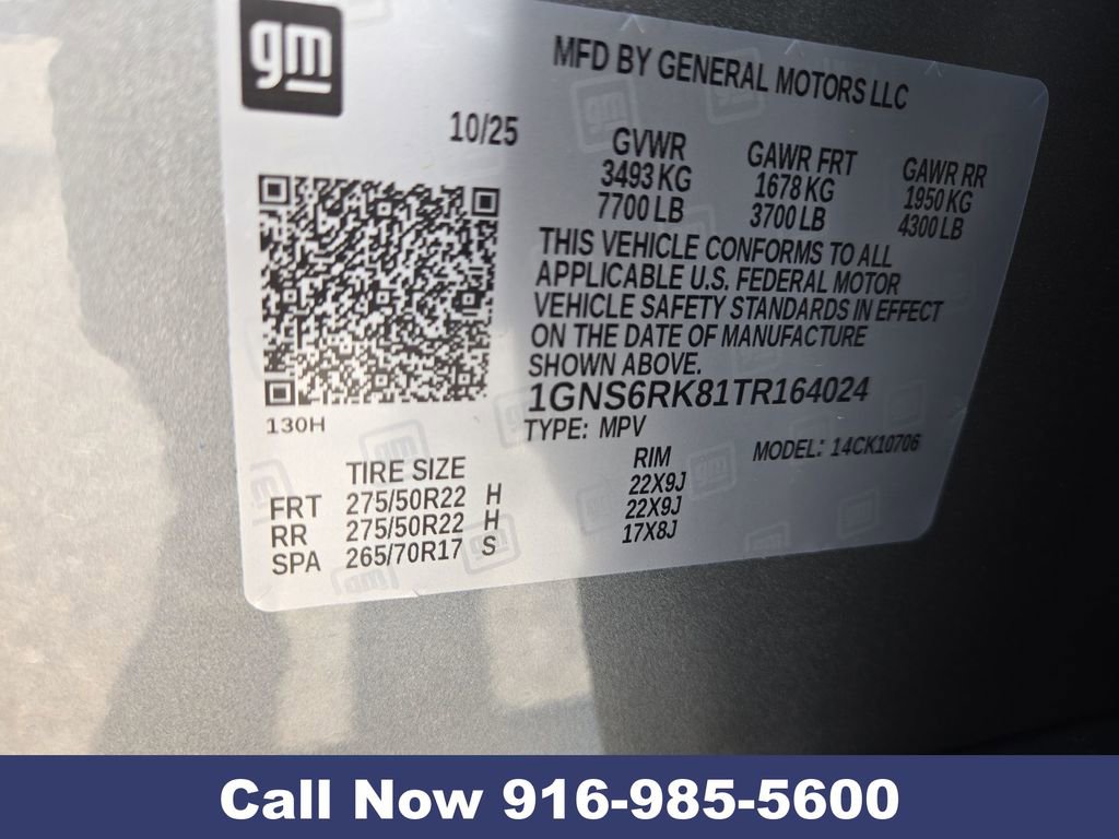 New 2026 Chevrolet Tahoe RST w/ RST Capability Package image 39