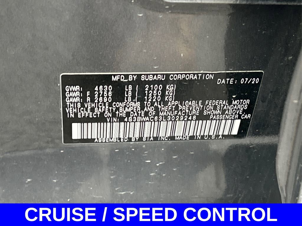 Used 2020 Subaru Legacy Premium w/ Popular Package #1 image 12
