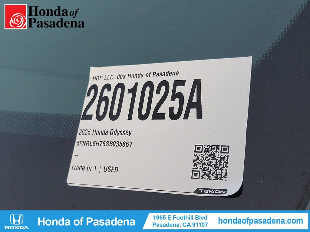 Certified 2025 Honda Odyssey Sport-L image 35
