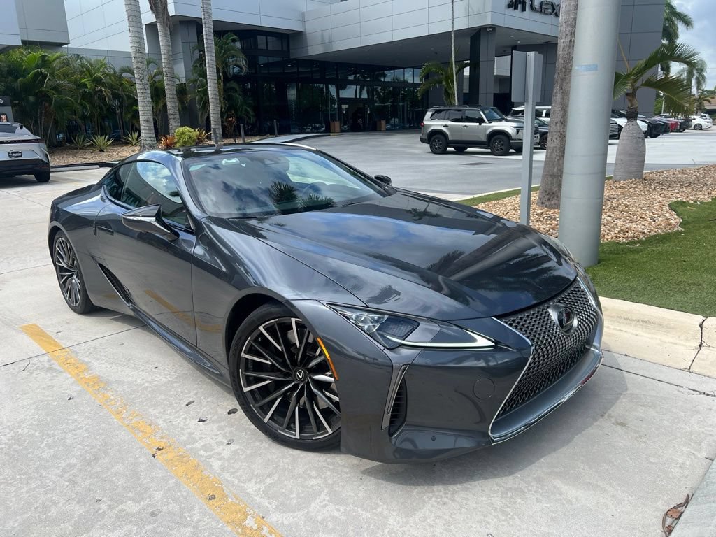 Used 2024 Lexus LC 500 Coupe w/ Dynamic Handling Package RWD video 1