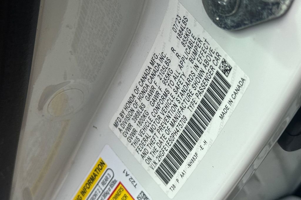 Certified 2023 Honda Civic Si image 29