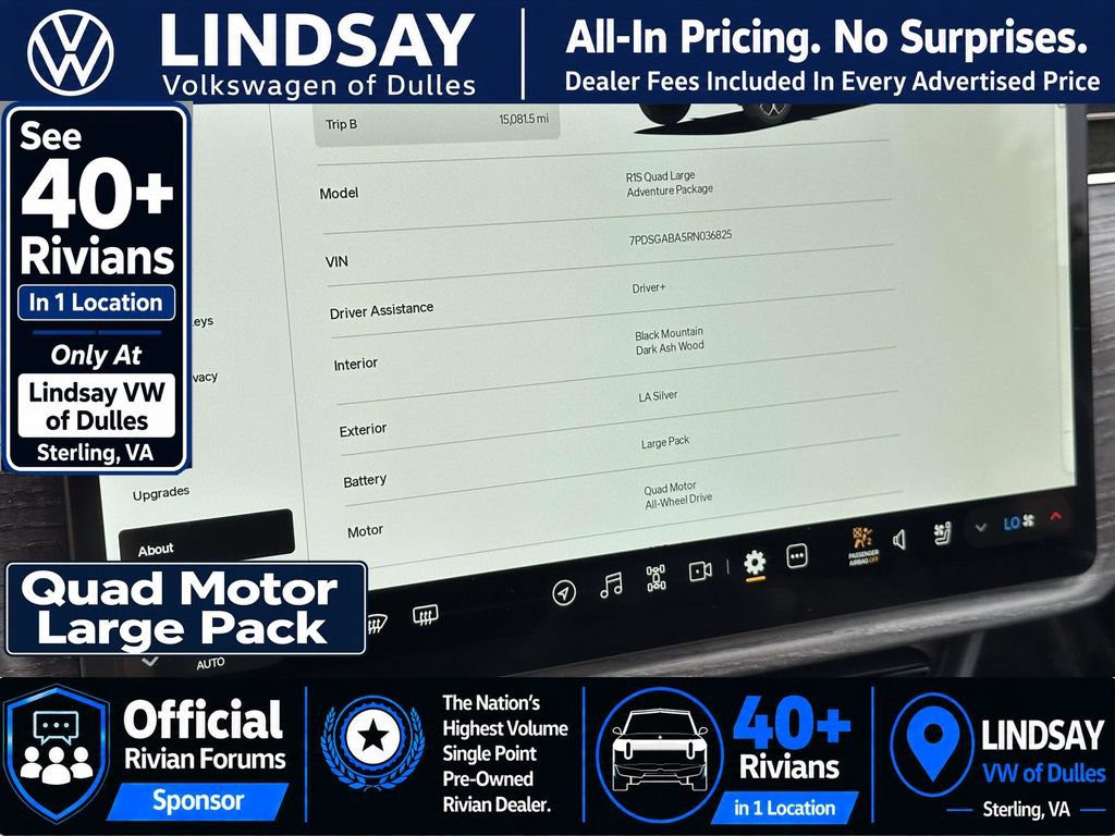 Used 2024 Rivian R1S Adventure AWD/4WD image 28