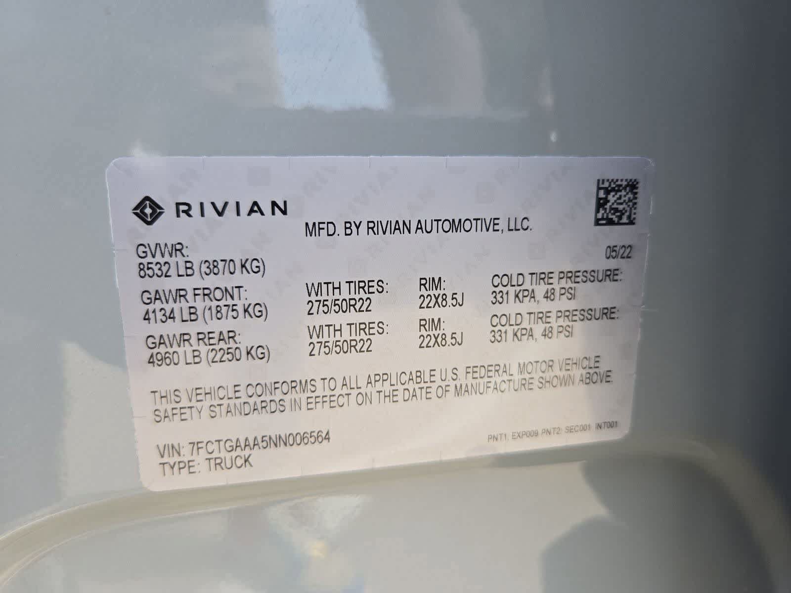 Used 2022 Rivian R1T Adventure AWD/4WD image 33