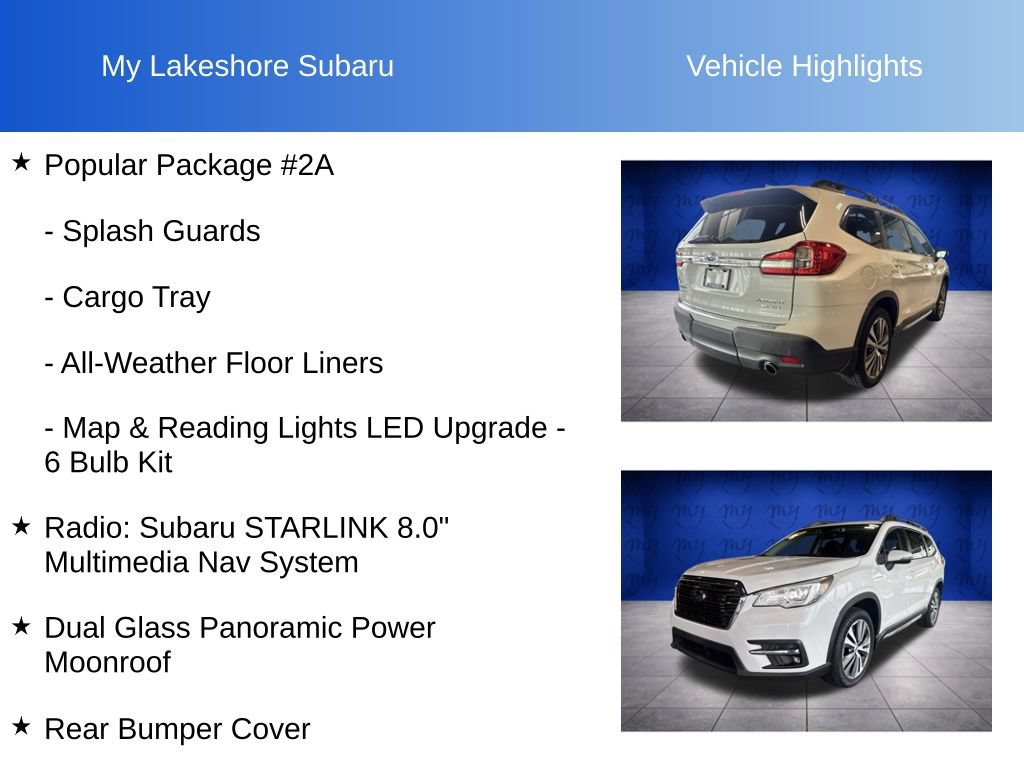 Used 2020 Subaru Ascent Limited w/ Technology Package AWD/4WD image 11