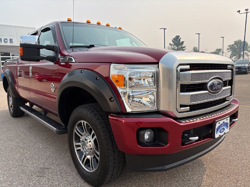 Used 2015 Ford F350 Platinum w/ Snow Plow Prep Package AWD/4WD image 5