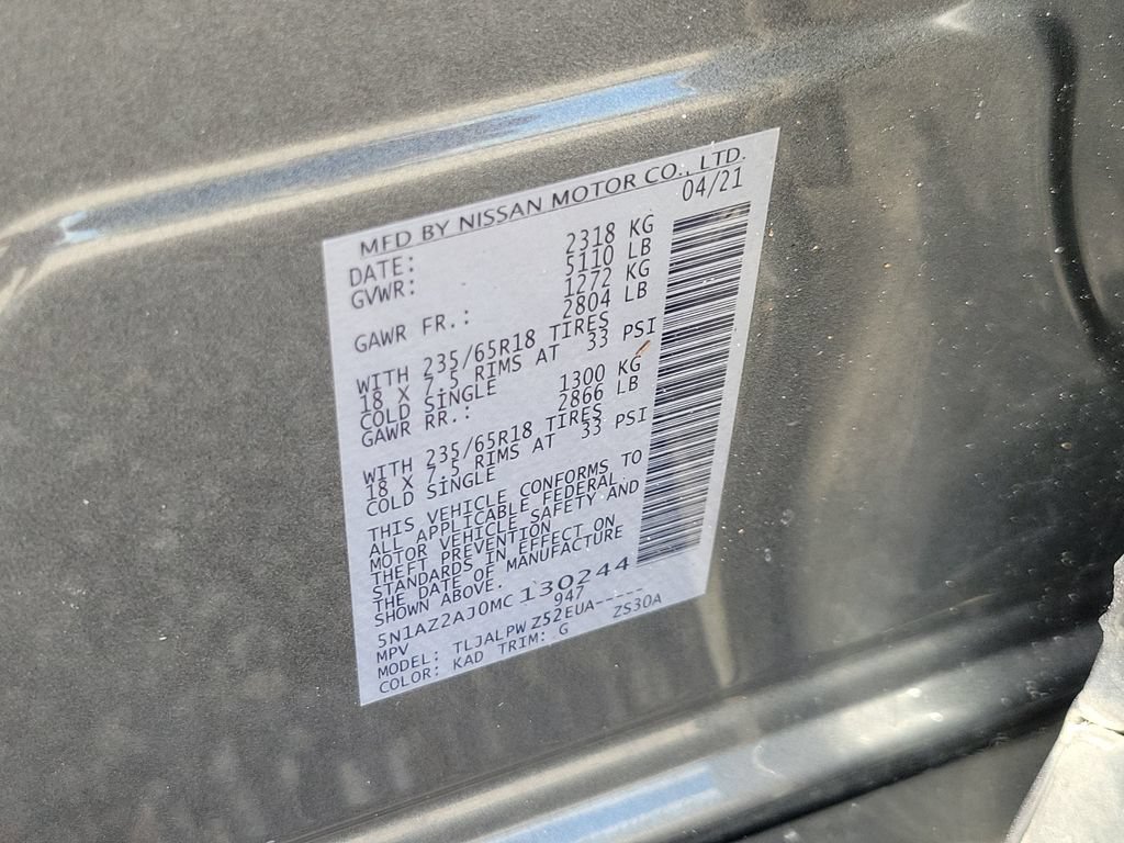 Used 2021 Nissan Murano S FWD image 31
