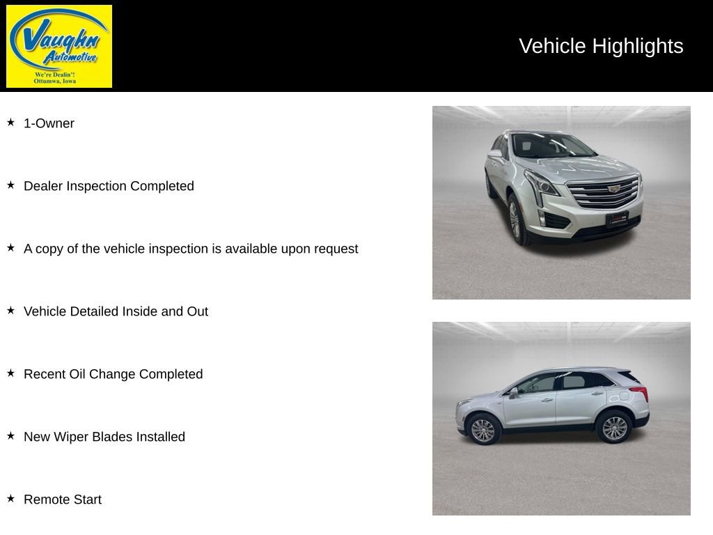 Used 2017 Cadillac XT5 Luxury FWD image 2