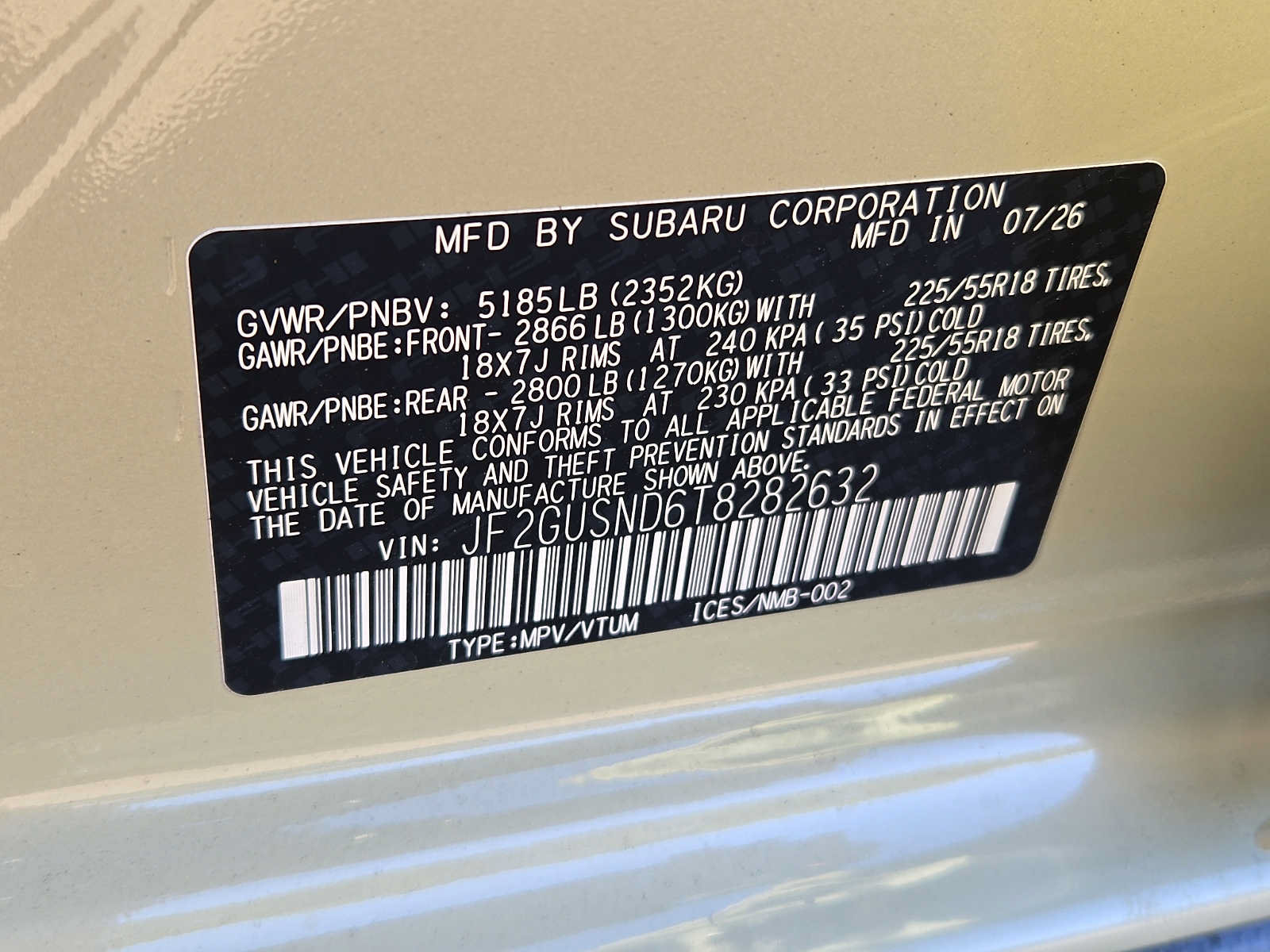 New 2026 Subaru Crosstrek 2.5i Limited AWD/4WD image 9