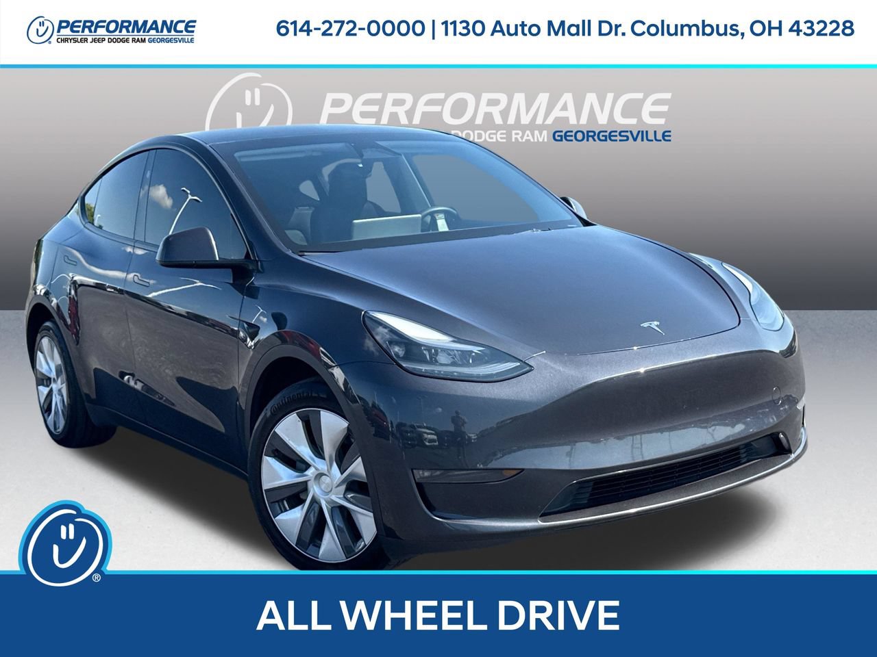 Used 2024 Tesla Model Y Long Range AWD/4WD image 1