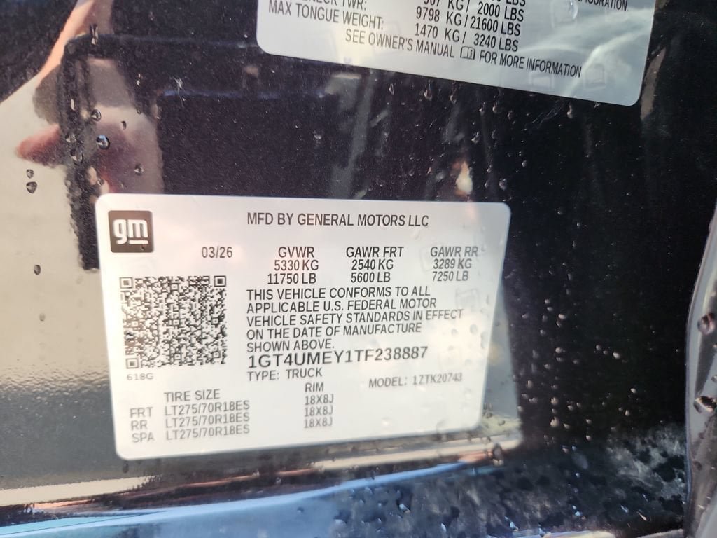 New 2026 GMC Sierra 2500 SLE w/ SLE Value Package; AWD/4WD image 31