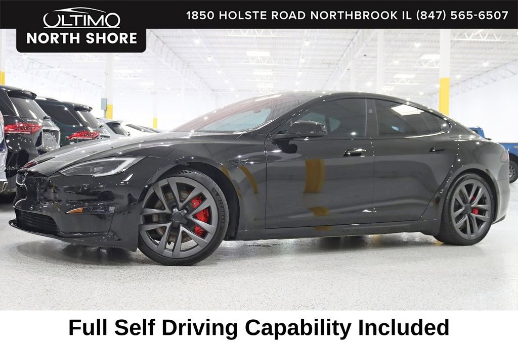 Used 2025 Tesla Model S Plaid AWD/4WD image 1