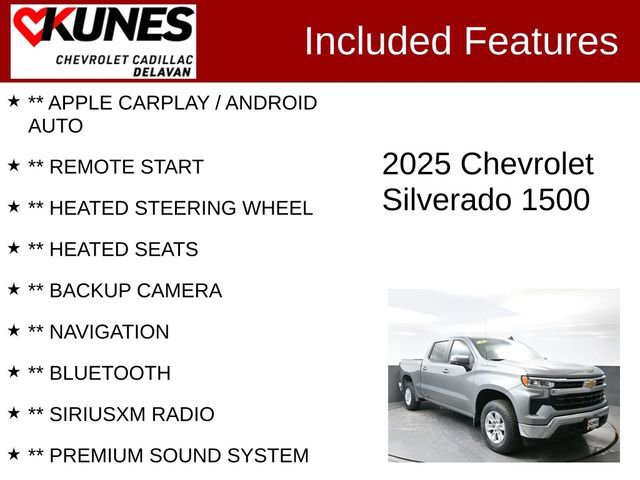 Used 2025 Chevrolet Silverado 1500 LT AWD/4WD image 3