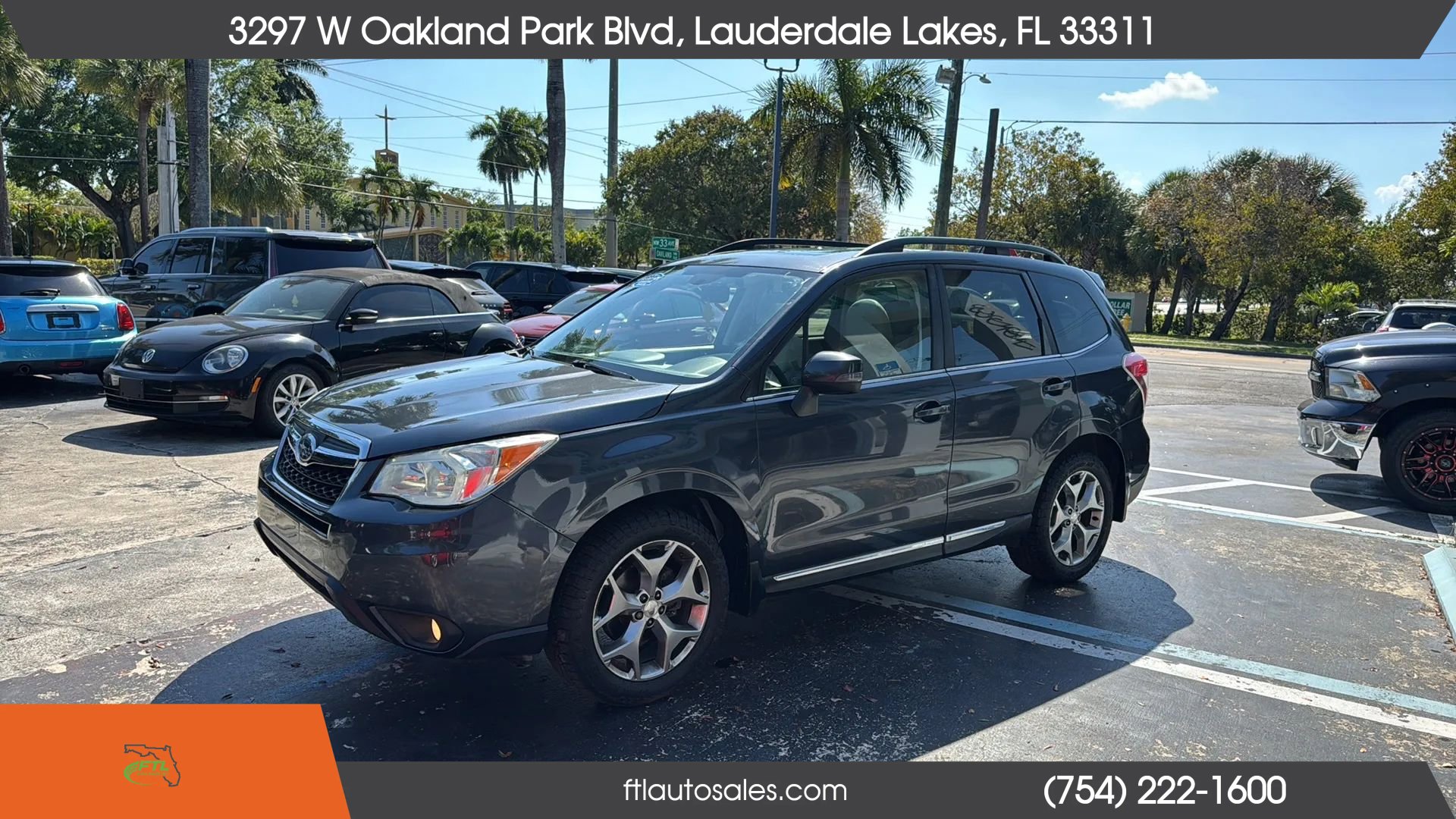 Used 2015 Subaru Forester 2.5i Touring w/ Eyesight & Navigation System AWD/4WD image 6