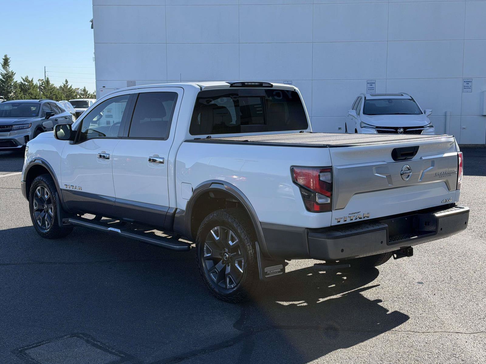 Used 2021 Nissan Titan Platinum Reserve w/ Moonroof Package AWD/4WD image 3