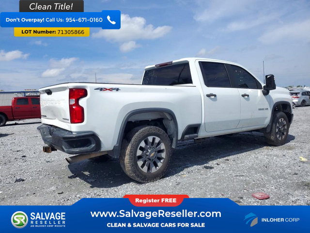 Used 2021 Chevrolet Silverado 2500 Custom AWD/4WD image 4