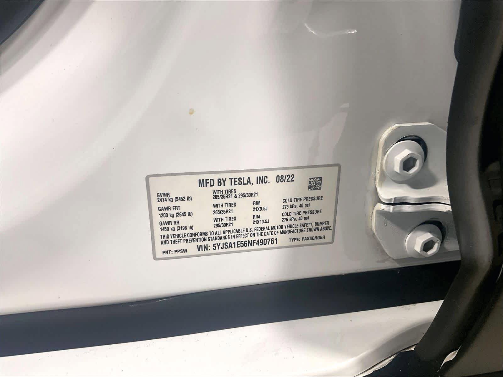 Used 2022 Tesla Model S AWD/4WD image 35