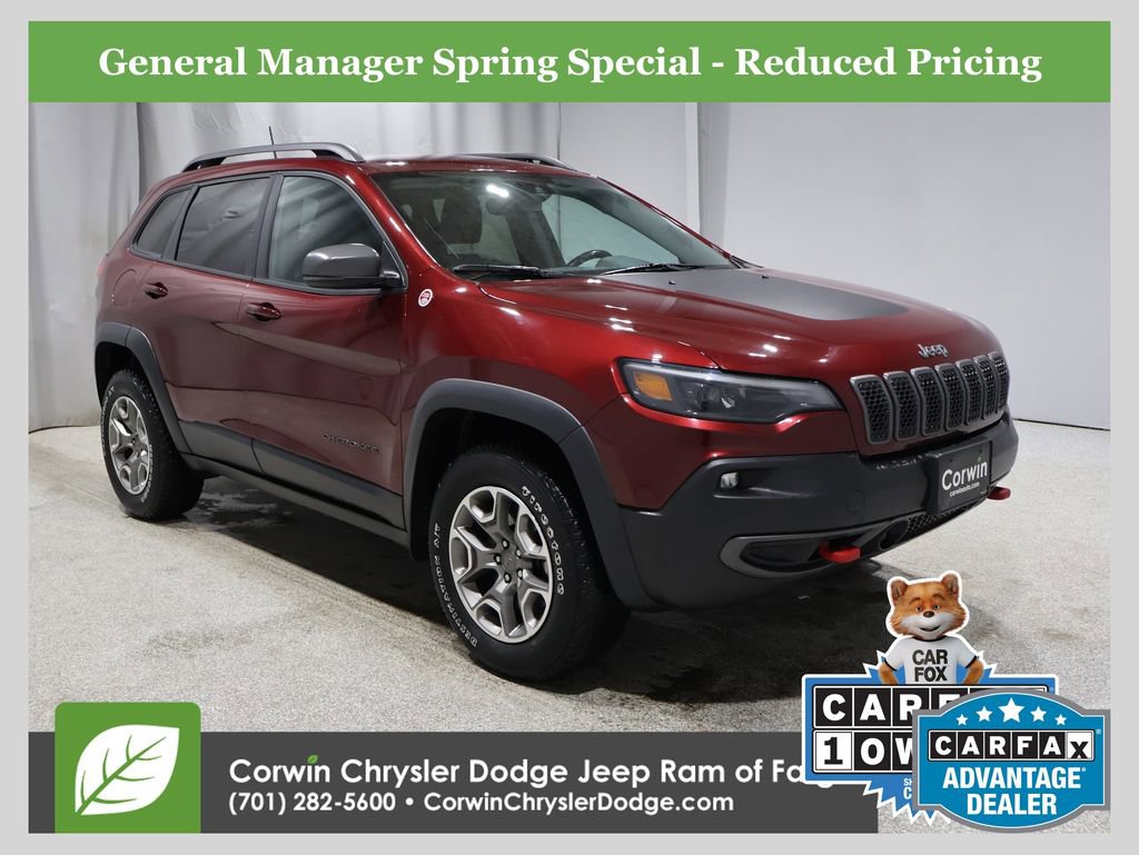 Used 2021 Jeep Cherokee Trailhawk