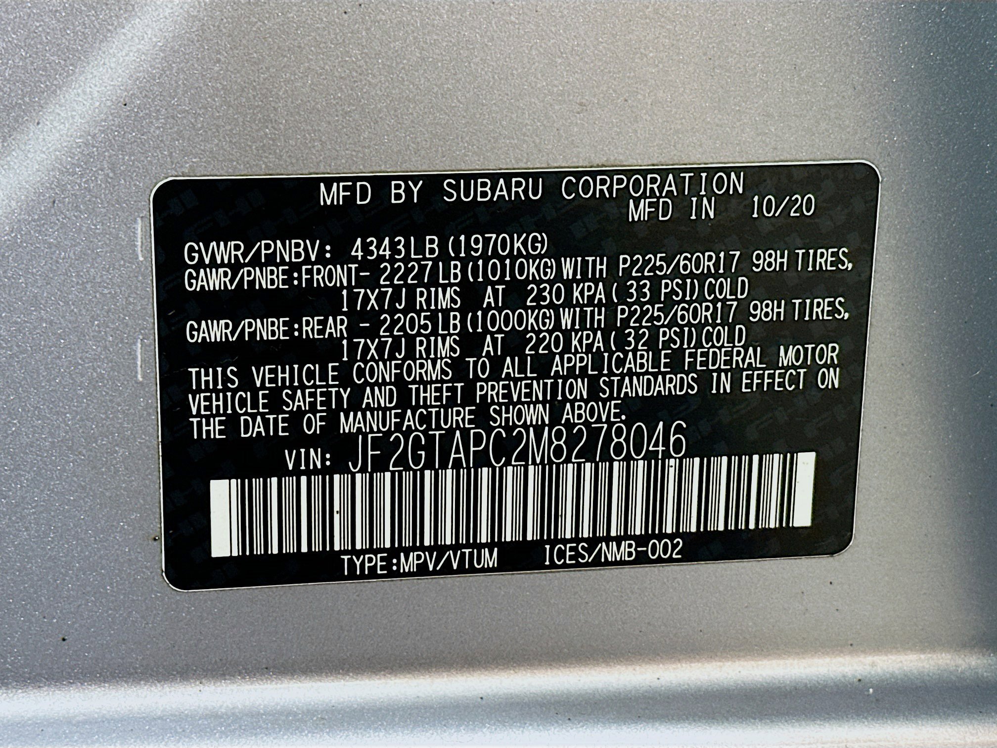 Used 2021 Subaru Crosstrek 2.0i Premium image 30